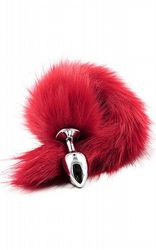  Fox Tail Plug Red