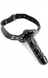 Extrem fetish Gagball Med Dildo