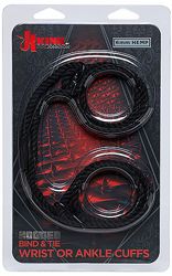 Hemp Bind & Tie Cuffs Black