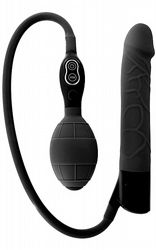 Pumpbara dildos Inflatable Vibrator Black