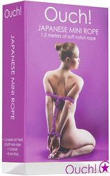 Bondagerep bondagetejp Japanese Mini Rope Purple