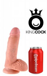 Dildos med pung King Cock Dildo 20 cm