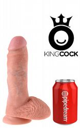 Dildos med pung King Cock Dildo 22 cm