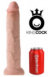 Dildos utan pung King Cock Rak Dildo 33 cm