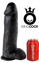 King Cock Svart Dildo