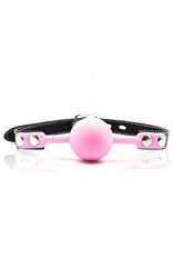  Lockable Ball Gag Pink