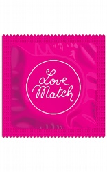 Kondomer Love Match Ribs & Dots