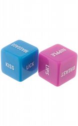 Sexspel Lovers Dice Pink Blue