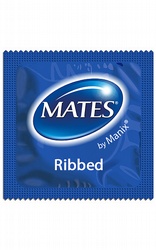 Kondomer Mates Ribbed