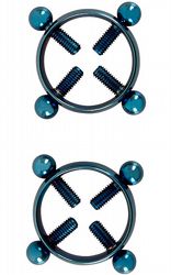 Brstklmmor Nipple Jewellery Blue