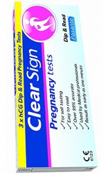 Pasante Graviditetstest Dip & Read 3-pack