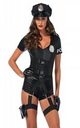 Rollspel & Maskerad Polisdrkt Flirty Five-0