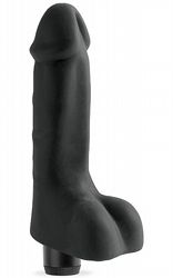 Real Feel Lifelike Vibrator No 2 - Black