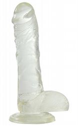  Real Rapture Clear Jelly Dildo 28 cm