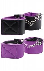  Reversible Ankle Cuffs Purple