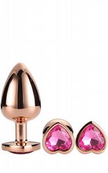 Analpluggar Rose Gold Plug Set