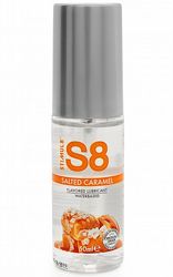 Smaksatt glidmedel S8 Salt Karamell 50 ml