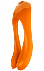 Vattentta Vibratorer Satisfyer Candy Cane Orange