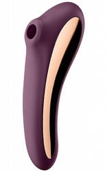 Lufttrycksvibratorer Satisfyer Dual Kiss Purple