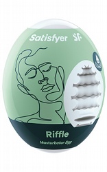 Onanihjlpmedel Satisfyer Masturbator Egg Riffle