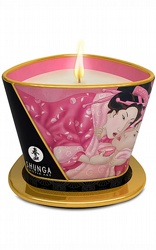Massageoljor Massageljus Shunga Massage Candle Rose 170 ml