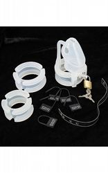 Extrem fetish Silicone Cock Cage