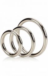 Penisringar Silver Ring 3-pack