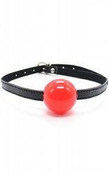  Solid Ball Gag Red