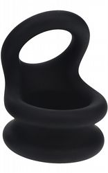 Vibrerande gg Wide Double O Cockring